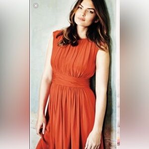 New Boden Selena Dress--Never Worn--Antique Gold